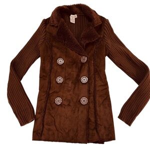 Glimmer Jacket Size S Brown Long Sleeve Good Conditions